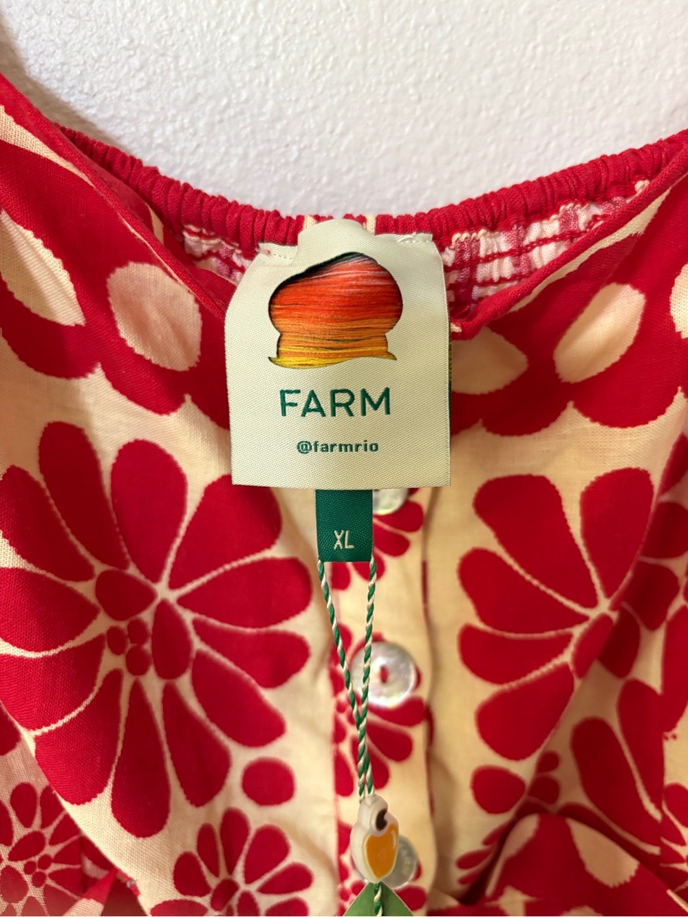 FARM Rio Palermo Linen Blend Romper - Picture 9 of 14